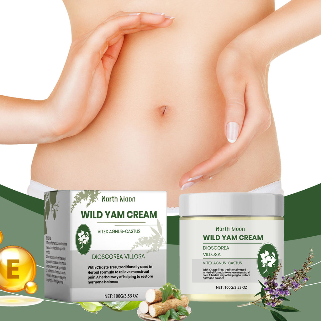 Yam Menstrual Pain Relief Cream with Aloe Vera