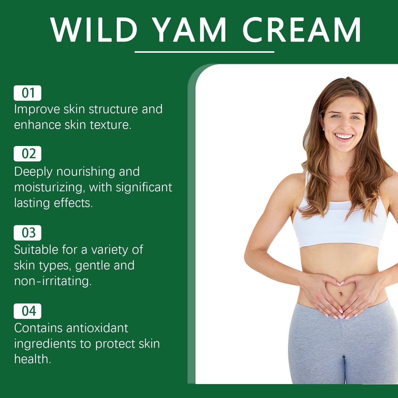 Wild Yam Menstrual Pain Relief Cream