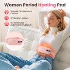 Wireless Heat Therapy Massage Belt for Menstrual Pain