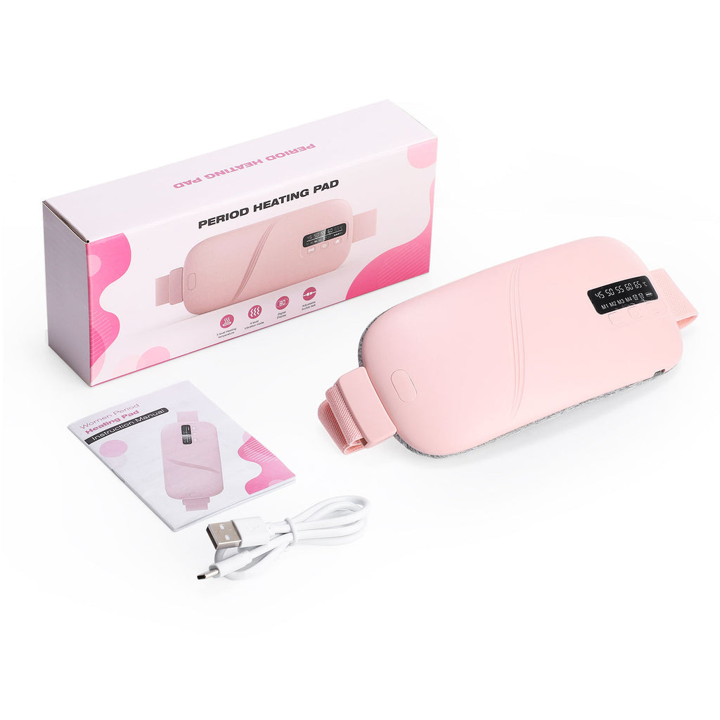 Wireless Heat Therapy Massage Belt for Menstrual Pain