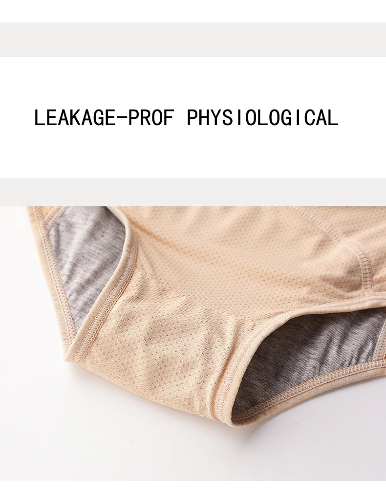 Leak-Proof Menstrual Briefs Period Underwear