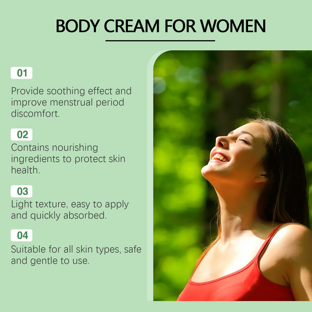 Menstrual Pain Relief Cream with Aloe Vera