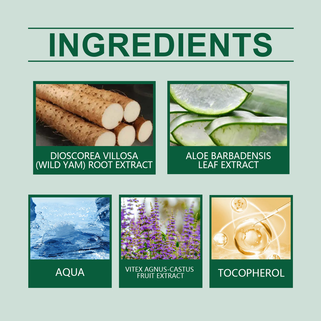 Yam Menstrual Pain Relief Cream with Aloe Vera