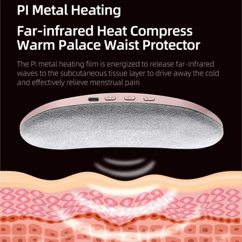 Menstrual Pain Relief Heating Massage Belt